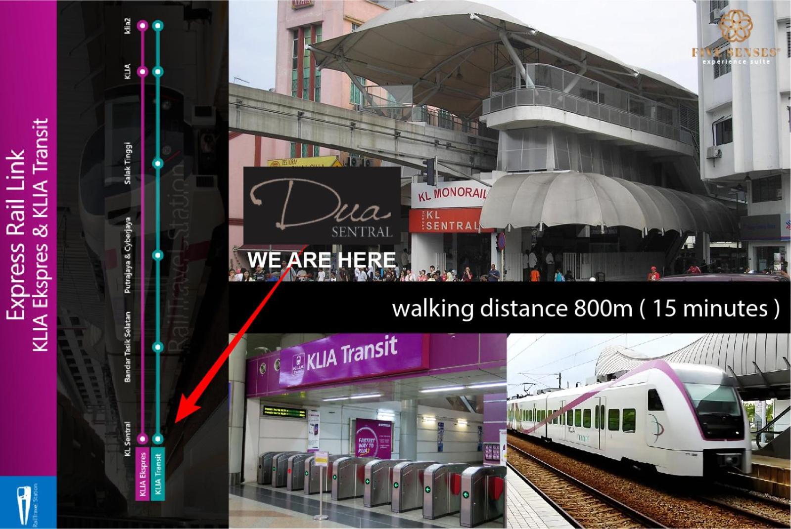 Dua Sentral Kuala Lumpur, Roam 아파트 외부 사진